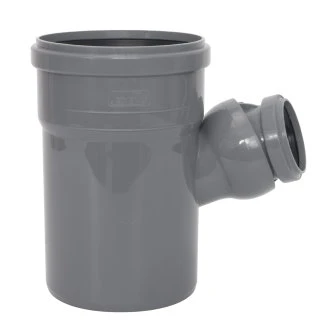 Airfit HT Verloop T-stuk 45° – 88°, Verstelbaar, Pp, 2x Manchet X Spie, Grijs, 110 X 50 Mm 3 Airfit HT Verloop T-stuk 45° – 88°, Verstelbaar, Pp, 2x Manchet X Spie, Grijs, 110 X 50 Mm