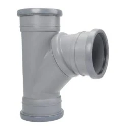 Airfit Pp Verstelbaar T-stuk 45°-90°, 3x Manchet, Grijs, 40 Mm