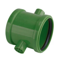 Airfit Pp Overschuifmof, 2x Manchet, Uitwendig 2 Nokken, Groen, 125 Mm