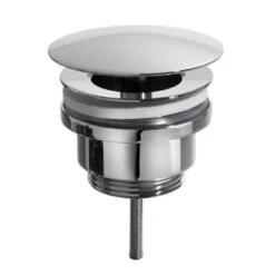 Waste, Niet Afsluitbaar, Verchroomd, 1¼”