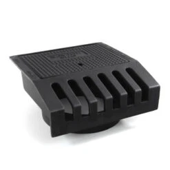 Gietijzeren Trottoirkolk, Exclusief Onderbak, 2-delig, Dichte Deksel, BS 469 LD / OB 315,450 X 450mm