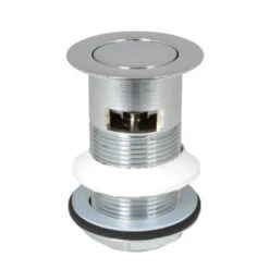 McAlpine Schachtventiel, Type CW60SP-CB, Incl. Anti Diefstal Stop En Overloop, 1¼”, Verchroomd