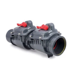 Karmat Pp Ontstoppingsstuk Met Dubbele Rvs Keerklep En Vergrendeling, 110 Mm