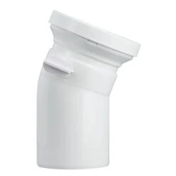 Abu Closet Aansluitbocht Met Keerklep, 22°, 110 Mm