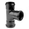 Dyka Pp T-stuk, Zwart, 90°, 3x Manchet, 75 Mm -Tuinverzorgingswinkel 290389