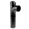 Dyka Pp Verlengd Closet T-stuk, Zwart, 90°, 2x Manchet / 1x Spie, 110 Mm -Tuinverzorgingswinkel 290423