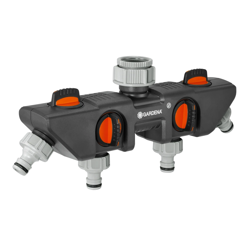 4-weg Waterverdeler - Gardena 3 4-weg Waterverdeler - Gardena