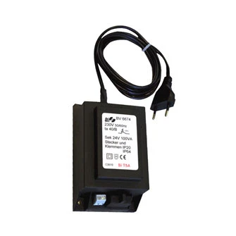 Transformator, Enkel, 24 V, 120 W 3 Transformator, Enkel, 24 V, 120 W