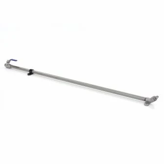 Suevia Laarzenreiniger, L = 150 Cm, Met Rvs Kogelkraan 3 Suevia Laarzenreiniger, L = 150 Cm, Met Rvs Kogelkraan