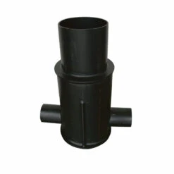 Erfspoelwaterkolk, Incl.scheidingswand En Keerklep, Onder Ø 400, Boven Ø 300 Mm, 2x Aansl. Ø 160 Mm