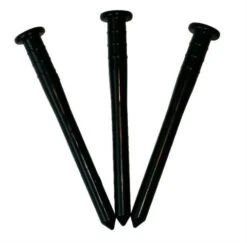 Grondpennen Gravel Edge L Zwart, 12cm