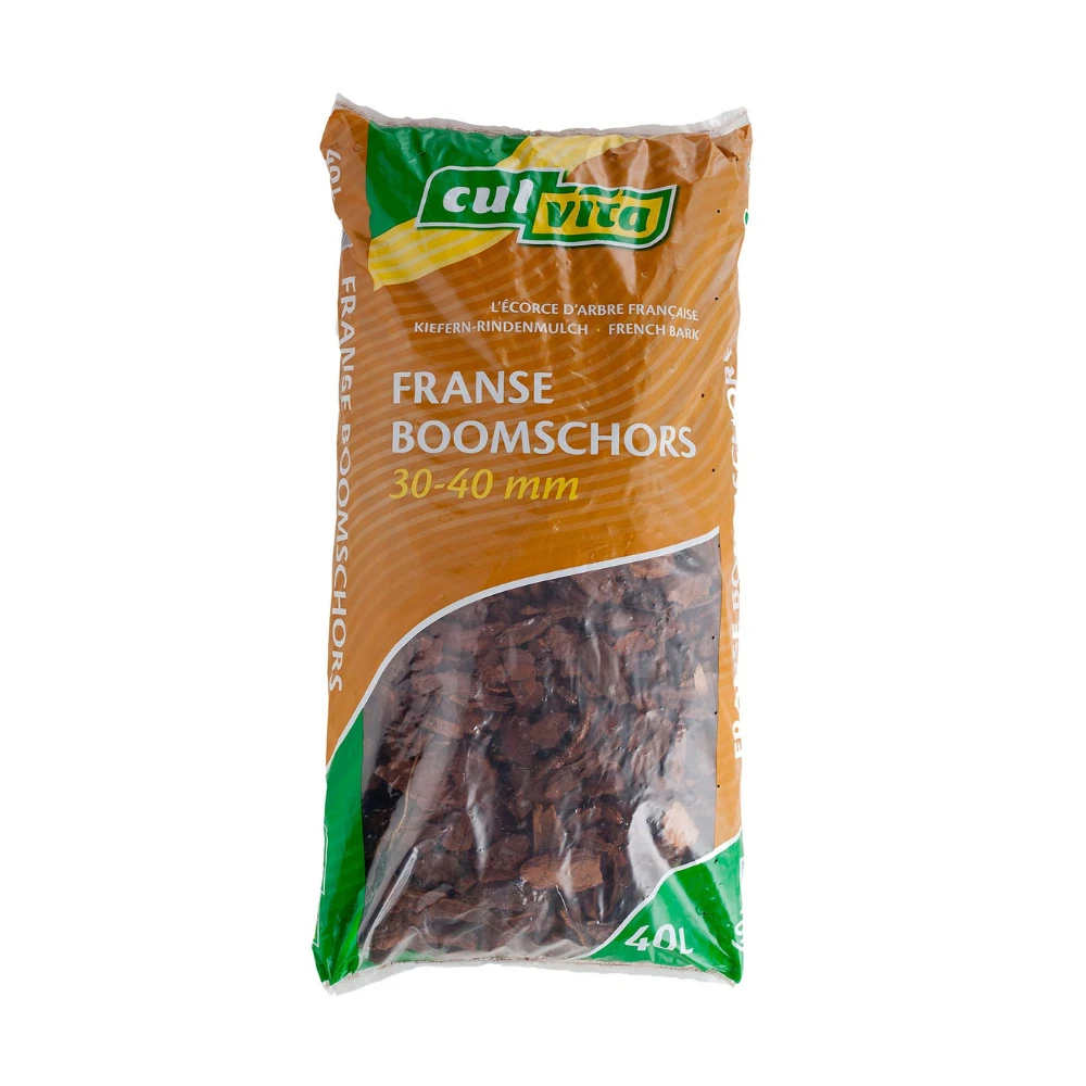 Franse Boomschors 30-40mm Mini-pallet 20x40L (800L) 4 Franse Boomschors 30-40mm Mini-pallet 20x40L (800L) - Afbeelding 2