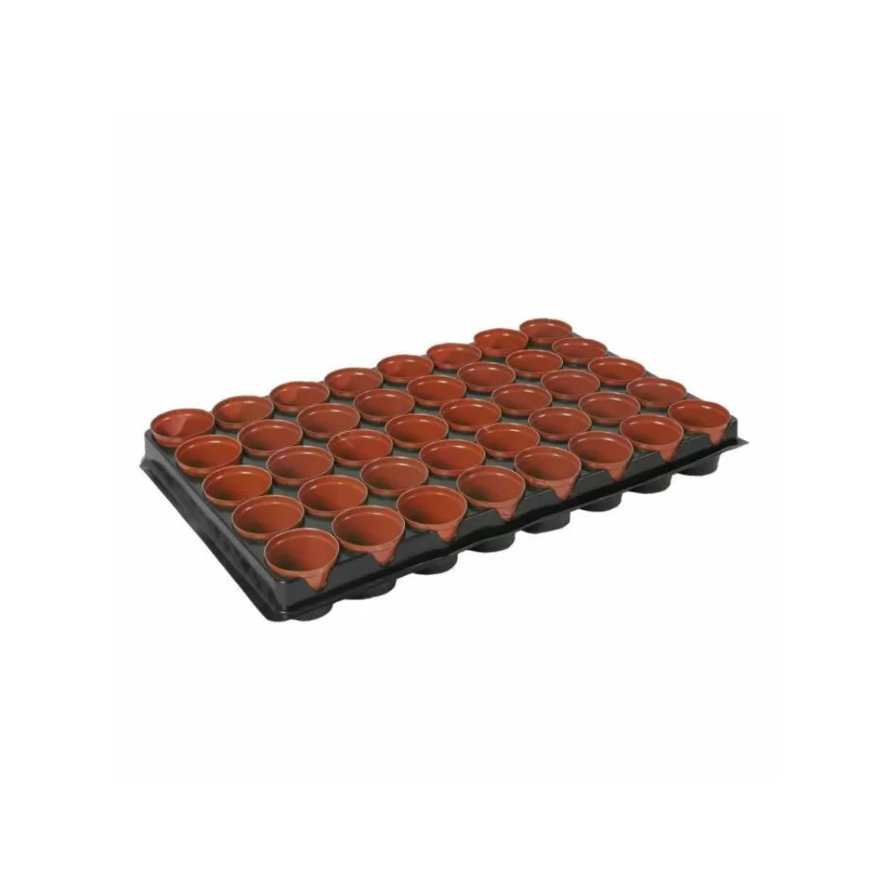 Kweekpotjes Rond 7cm (40 Stuks) 3 Kweekpotjes Rond 7cm (40 Stuks)