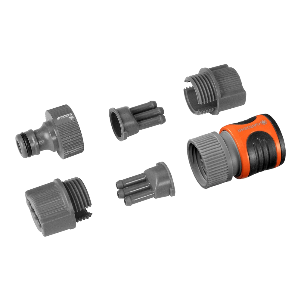 Aansluitgarnituur Voor Sproeierslang - Gardena 3 Aansluitgarnituur Voor Sproeierslang - Gardena