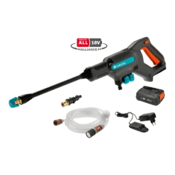 Accu Medium Drukreiniger AquaClean 24/18 V P4A Kant-en-klare Set - Gardena