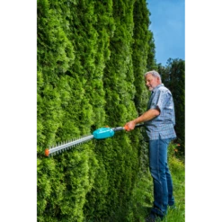 Accu Telescopische Heggenschaar THS 42/18V P4A Set - Gardena -Tuinverzorgingswinkel accu telescopische heggenschaar ths 42 18v p4a set gardena 6 7