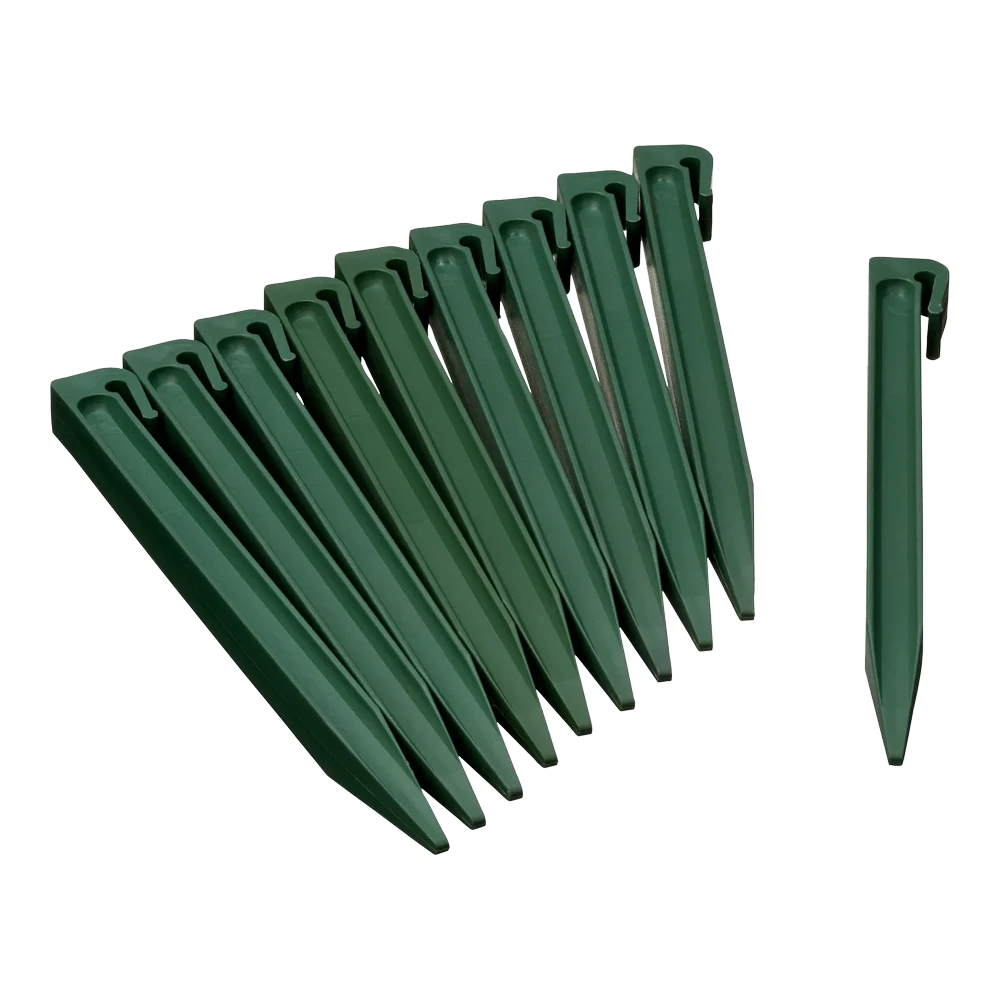 Borderrandpennen 26,7cm - 10 Stuks - Groen - Nature 3 Borderrandpennen 26,7cm - 10 Stuks - Groen - Nature