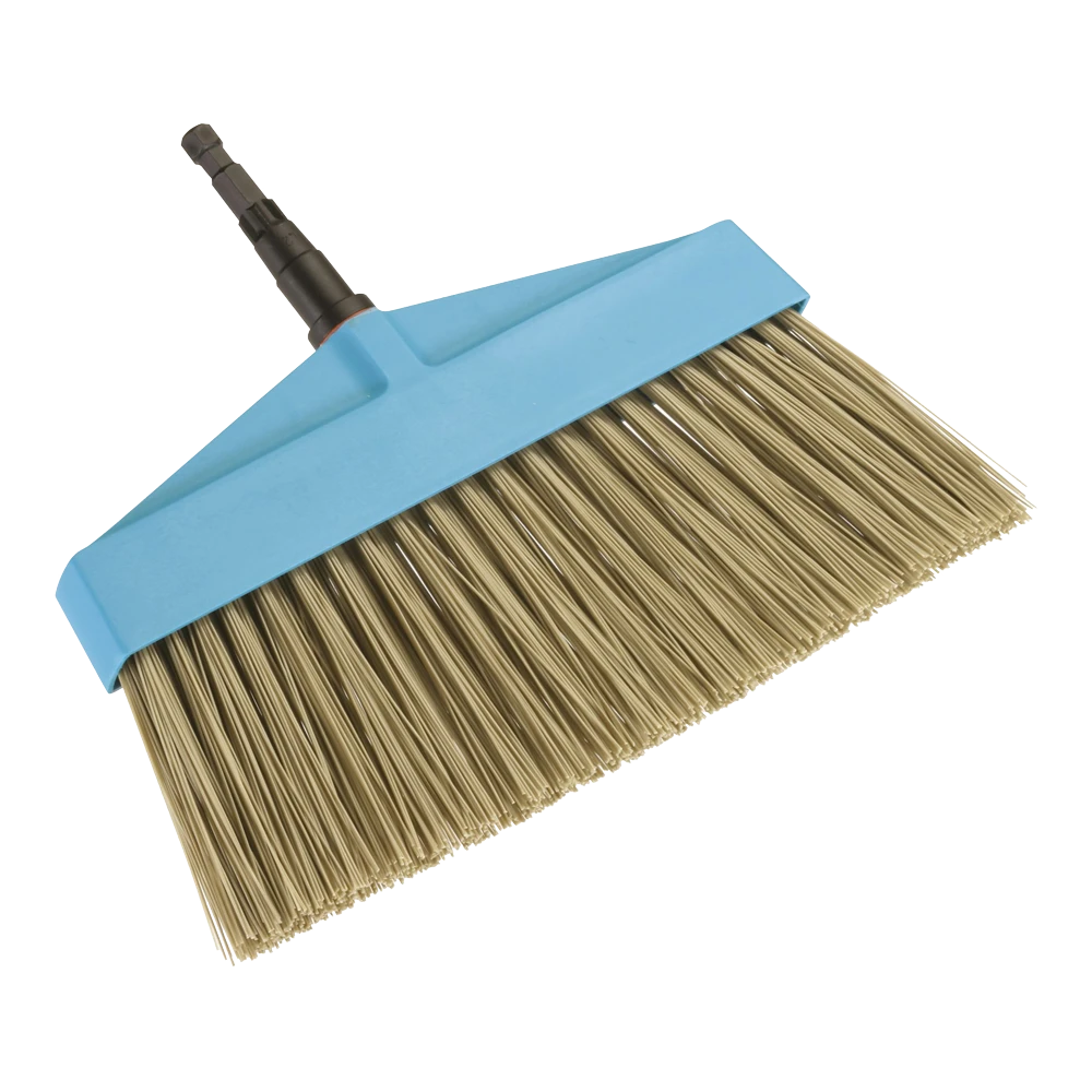 Combisysteem Terrasbezem - 32cm - Grijs - Gardena 3 Combisysteem Terrasbezem - 32cm - Grijs - Gardena