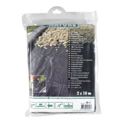 Nature - Gronddoek Zwart 2x10m -Tuinverzorgingswinkel nature gronddoek zwart 2x10m 4 2