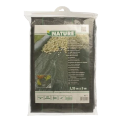 Nature - Gronddoek Zwart 5,20x5m -Tuinverzorgingswinkel nature gronddoek zwart 5 20x5m 5 2