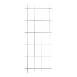 Nature - Metalen Klimrek Geplastificeerd Grijs H145x57cm