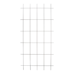 Nature - Metalen Klimrek Geplastificeerd Grijs H145x72,5cm