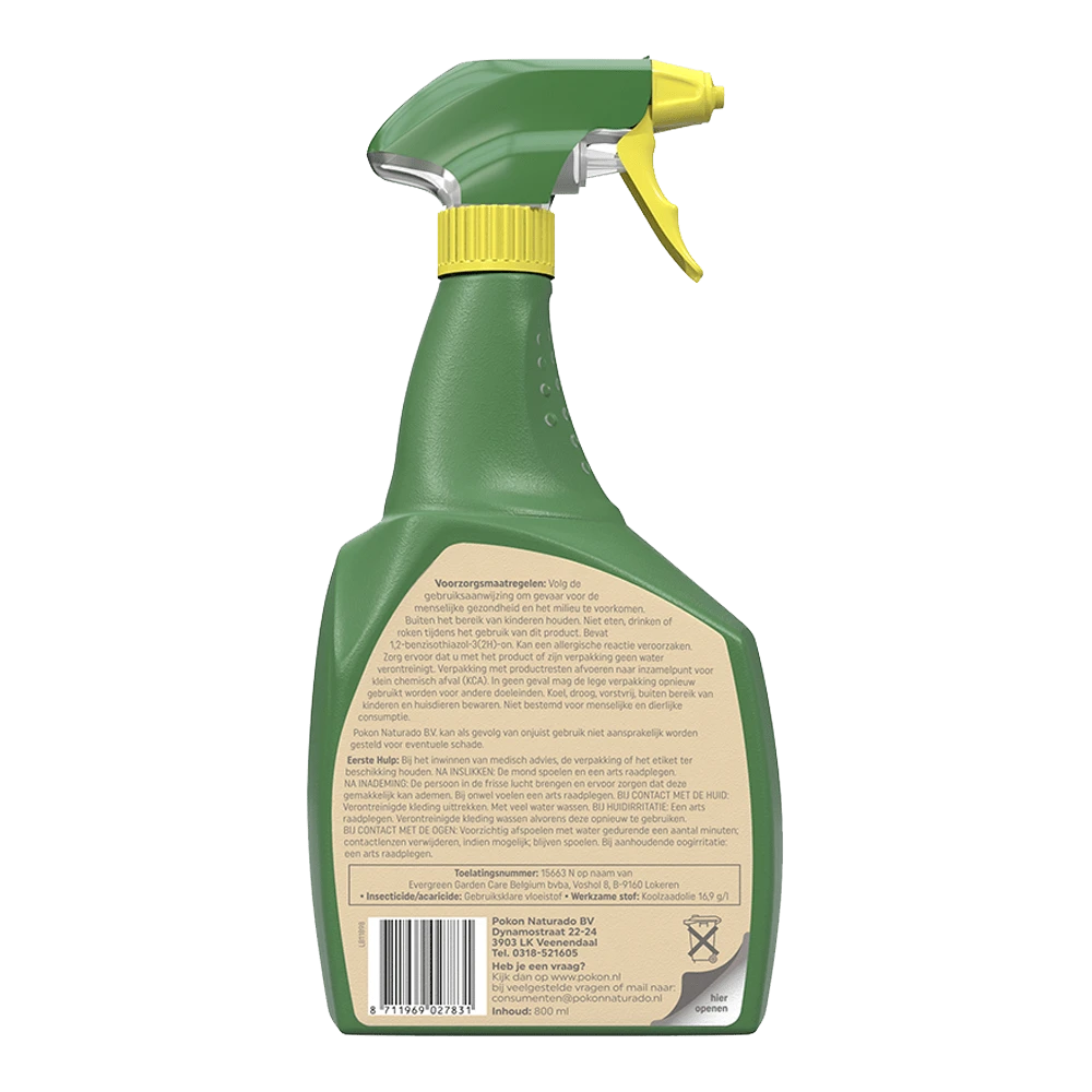 Pokon Bio Tegen Insecten Polysect GYO Spray 800ml - Insecten En Ongedierte 4 Pokon Bio Tegen Insecten Polysect GYO Spray 800ml - Insecten En Ongedierte - Afbeelding 2