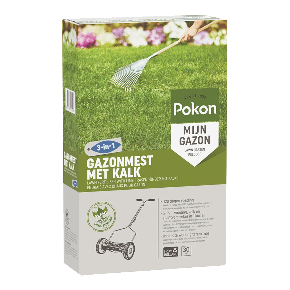 Pokon Gazonmest Met Kalk 2kg Voor 30mu00b2 - Gazonmeststof, Gazonkalk 3 Pokon Gazonmest Met Kalk 2kg Voor 30mu00b2 - Gazonmeststof, Gazonkalk