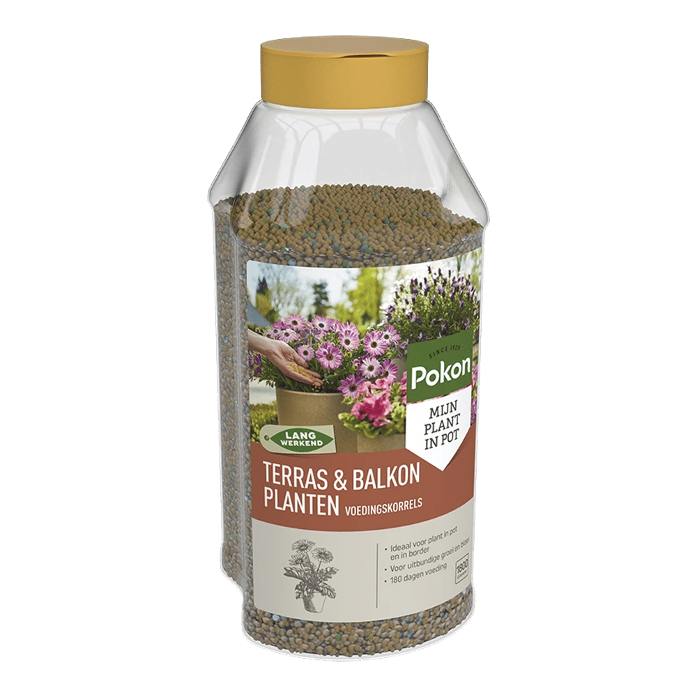 Pokon Terras & Balkon Planten Voedingskorrels 1800g - Tuinplanten Voeding 3 Pokon Terras & Balkon Planten Voedingskorrels 1800g - Tuinplanten Voeding