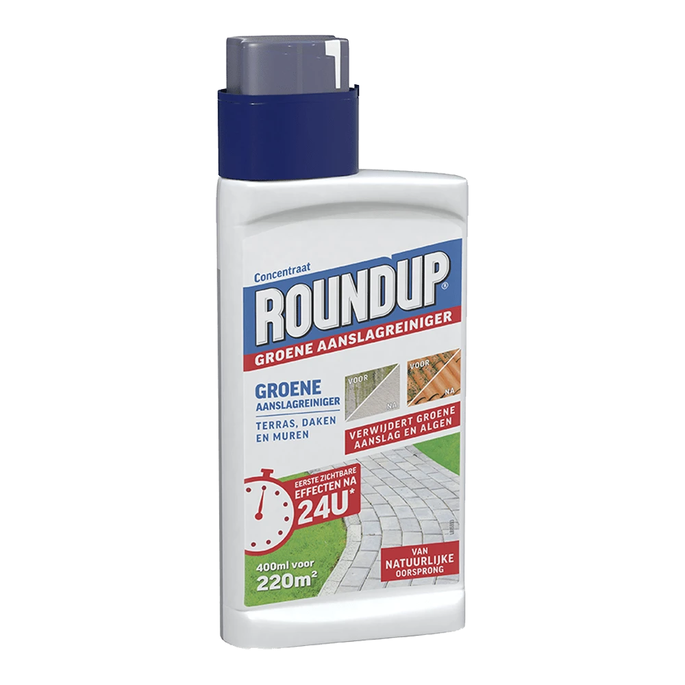 ROUNDUPu00ae Groene Aanslagreiniger Concentraat 400ml - Onkruid En Aanslag 3 ROUNDUPu00ae Groene Aanslagreiniger Concentraat 400ml - Onkruid En Aanslag