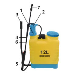 Rugspuit 12 Liter Professioneel - TalenTools -Tuinverzorgingswinkel rugspuit 12 liter professioneel talentools 2 2
