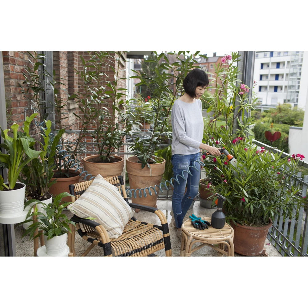 Spiraalslangset City Gardening - 10m - Gardena 5 Spiraalslangset City Gardening - 10m - Gardena - Afbeelding 3