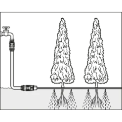 Sproeislang Bruin - 15m - Gardena -Tuinverzorgingswinkel sproeislang bruin 15m gardena 6 11