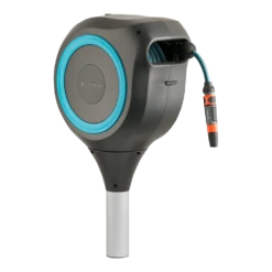 Tuinslangbox RollUp - M - 20m - Blauw - Gardena -Tuinverzorgingswinkel tuinslangbox rollup m 20m blauw gardena 2 7