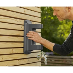 Wandslangenbox RollUp - M/L - 25m - Blauw - Gardena -Tuinverzorgingswinkel wandslangenbox rollup m l 25m blauw gardena 3 7