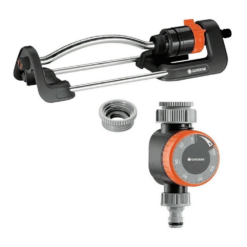 Zwenksproeier Aqua Met Watertimer - S - Gardena