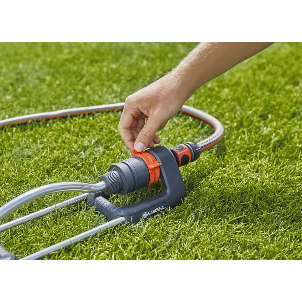 Zwenksproeier Aqua Met Watertimer - S - Gardena 4 Zwenksproeier Aqua Met Watertimer - S - Gardena - Afbeelding 2